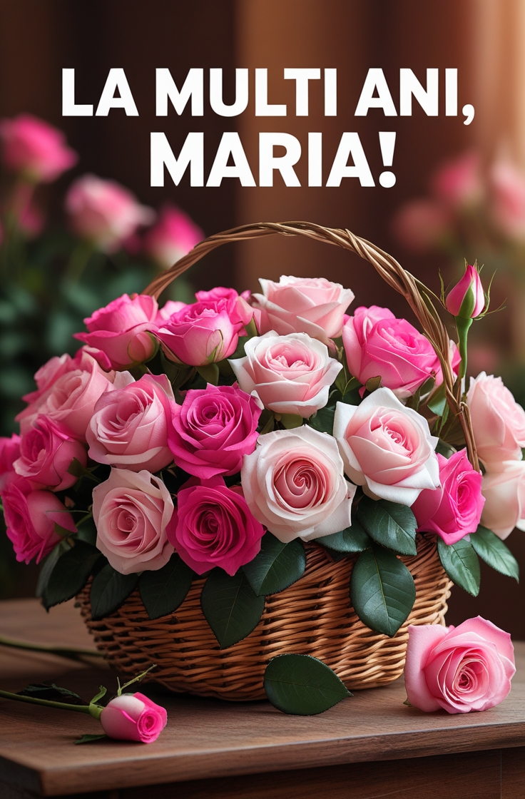 La multi ani, Maria!