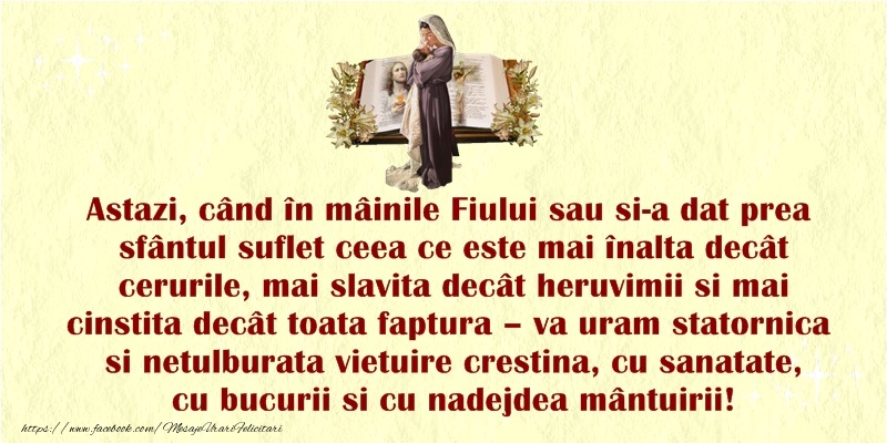 Felicitari de Sfanta Maria - mesajeurarifelicitari.com