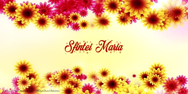 La multi ani de Sf. Maria!