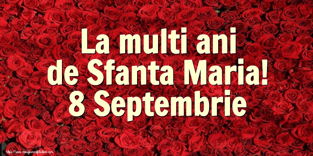 Felicitari de Sfanta Maria Mica - 🌼🥳 La multi ani de Sfanta Maria! 8 Septembrie - mesajeurarifelicitari.com