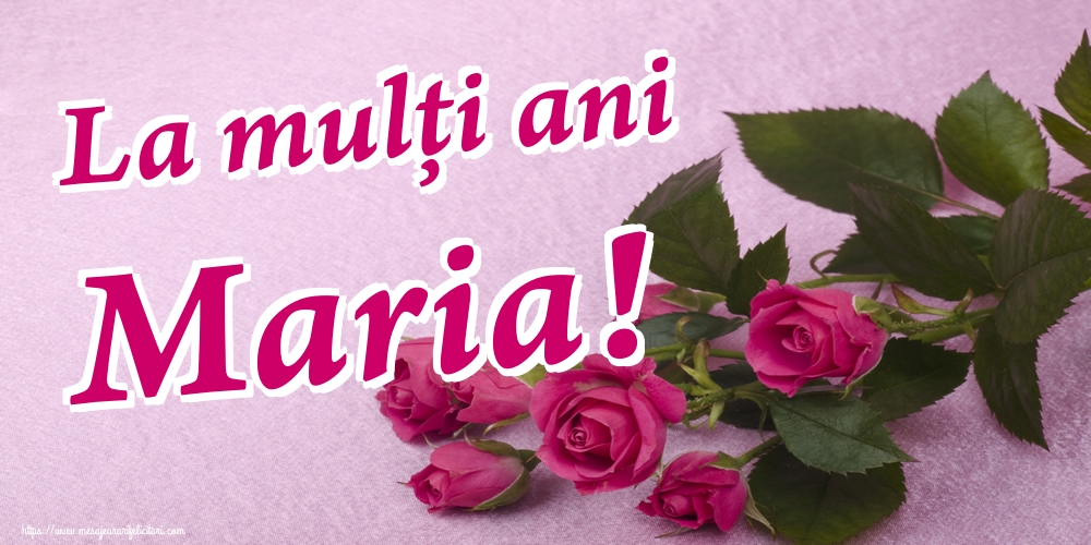 Felicitari de Sfanta Maria Mica - La mulți ani Maria!