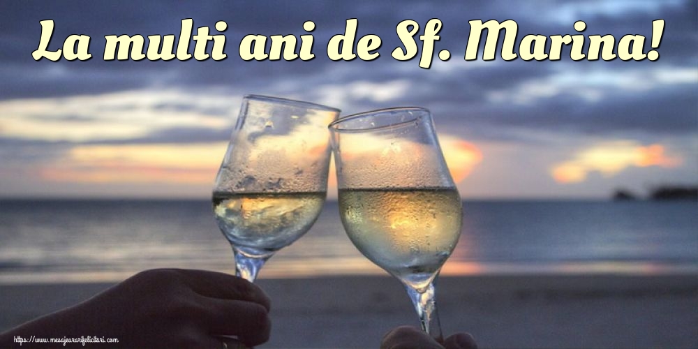La multi ani de Sf. Marina!