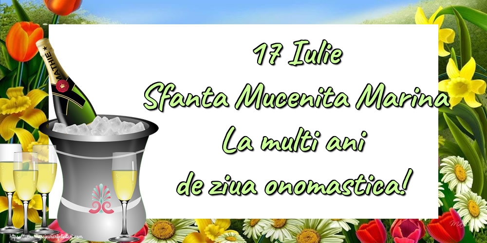 17 Iulie Sfanta Mucenita Marina La multi ani de ziua onomastica!