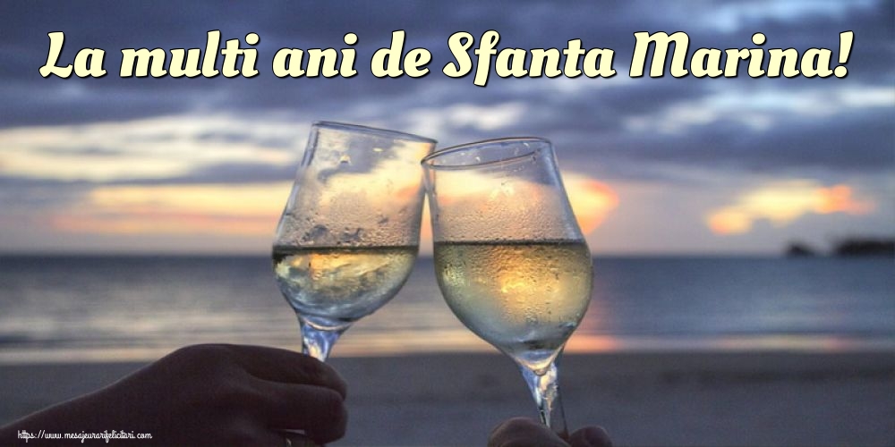 Felicitari de Sfanta Marina - La multi ani de Sfanta Marina! - mesajeurarifelicitari.com