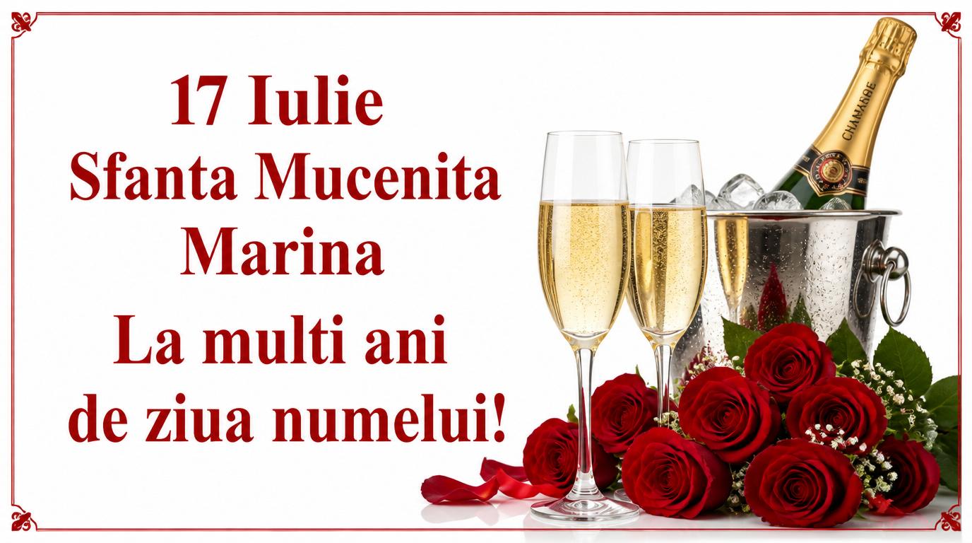 17 Iulie Sfanta Mucenita Marina La multi ani de ziua numelui!