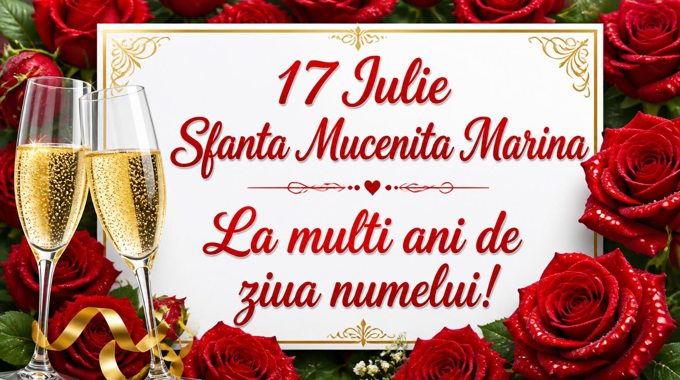 17 Iulie Sfanta Mucenita Marina La multi ani de ziua numelui!