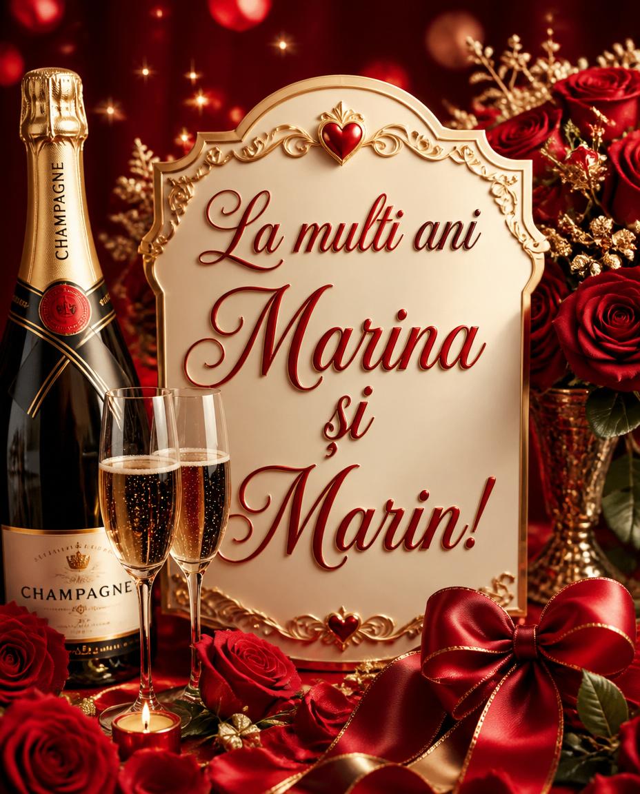 La multi ani Marina și Marin!