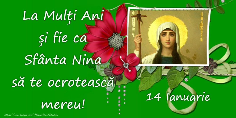 14 Ianuarie - Sfânta Nina