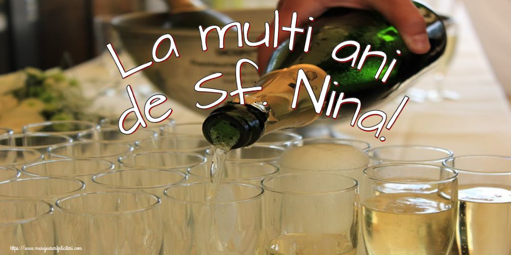 La multi ani de Sf. Nina!
