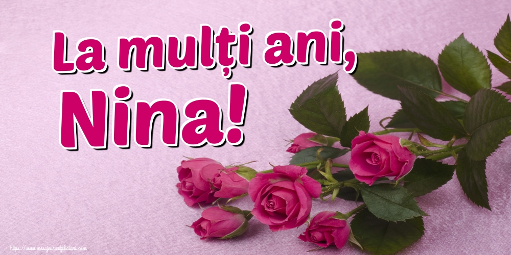 La mulți ani, Nina!