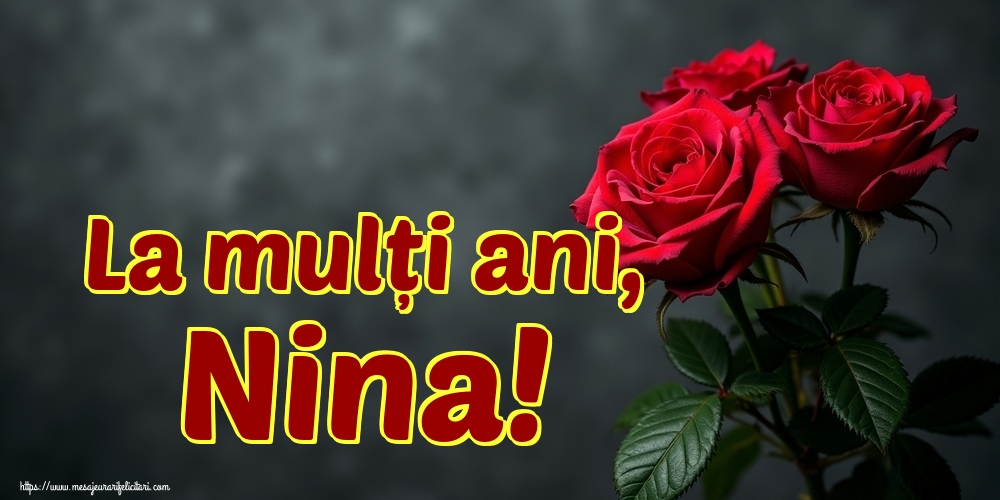La mulți ani, Nina!