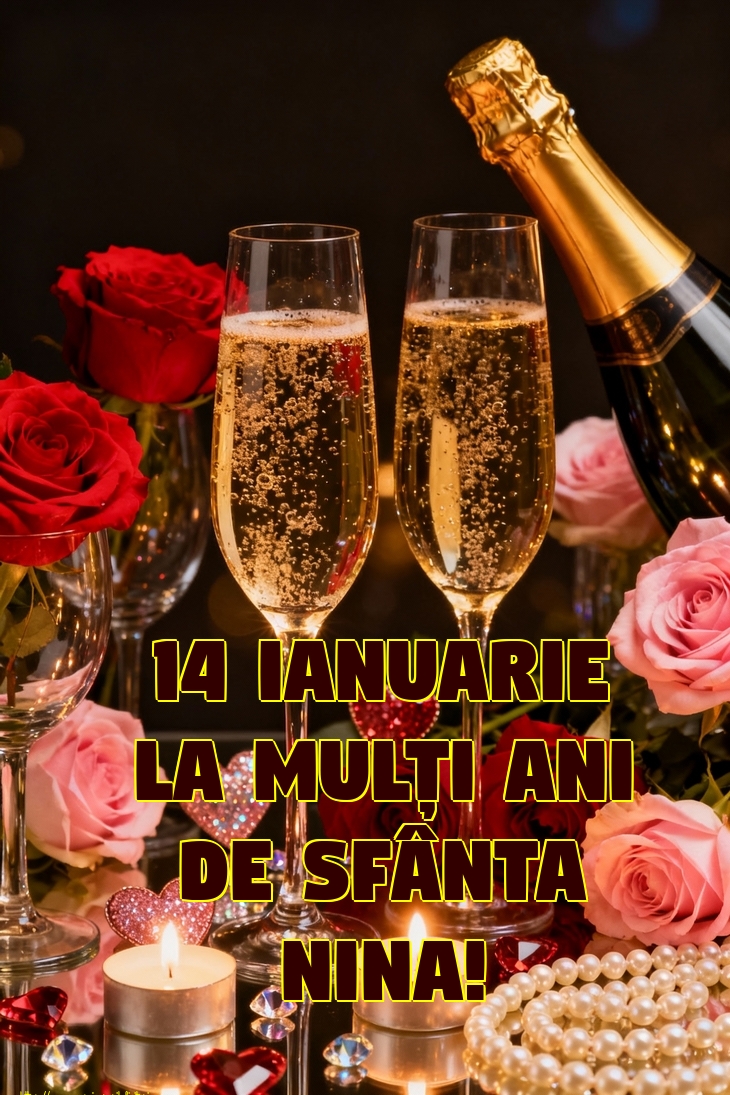 14 Ianuarie La mulți ani de Sfânta Nina!