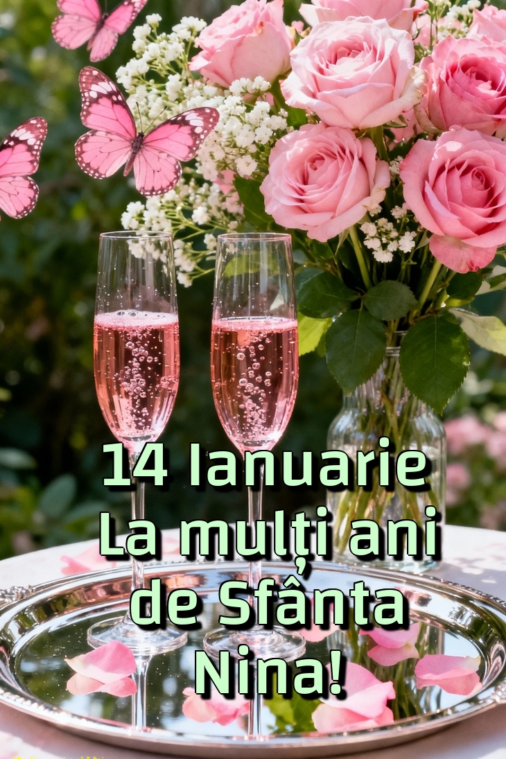 14 Ianuarie La mulți ani de Sfânta Nina!