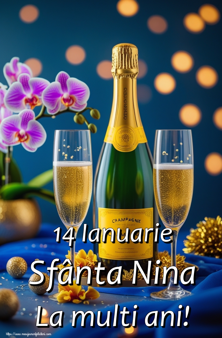 14 Ianuarie Sfânta Nina La multi ani!
