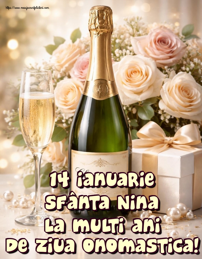 14 Ianuarie Sfânta Nina La multi ani de ziua onomastica!