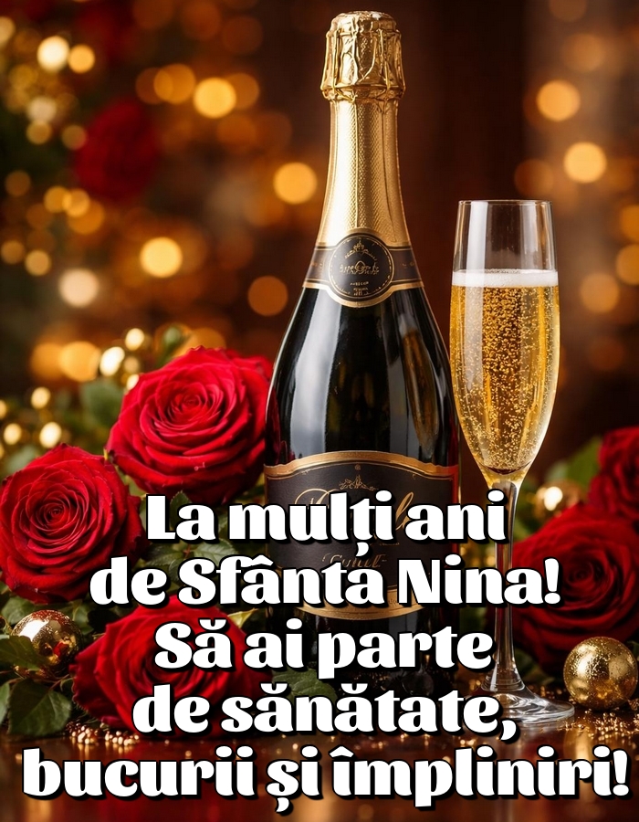 La mulți ani de Sfânta Nina! Să ai parte de sănătate, bucurii și împliniri!