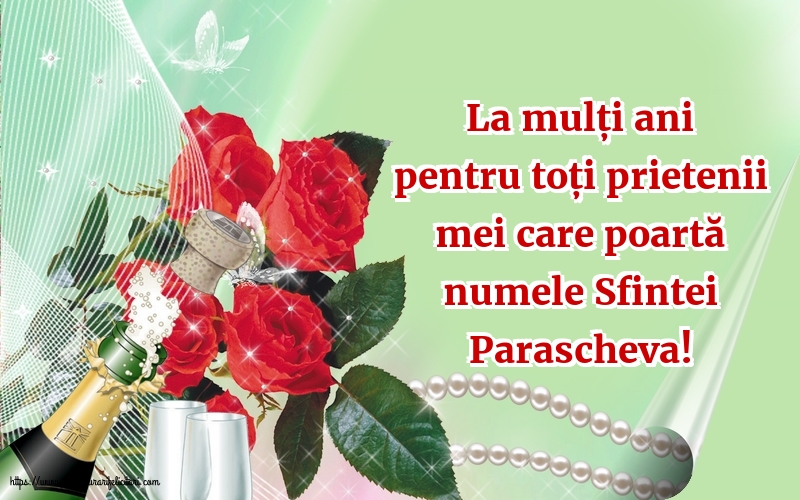 Felicitari de Sfanta Parascheva cu mesaje - La mulți ani de Sfanta Parascheva!