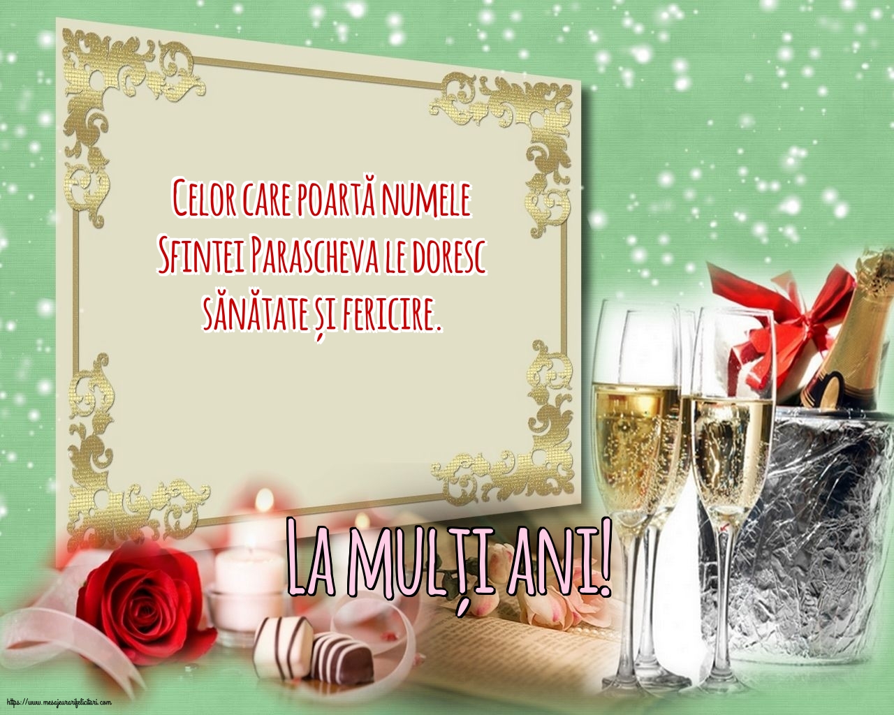 Felicitari de Sfanta Parascheva cu mesaje - La mulți ani!