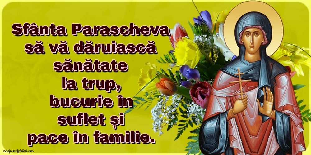 14 octombrie Sfanta Cuvioasa Parascheva de la Iasi