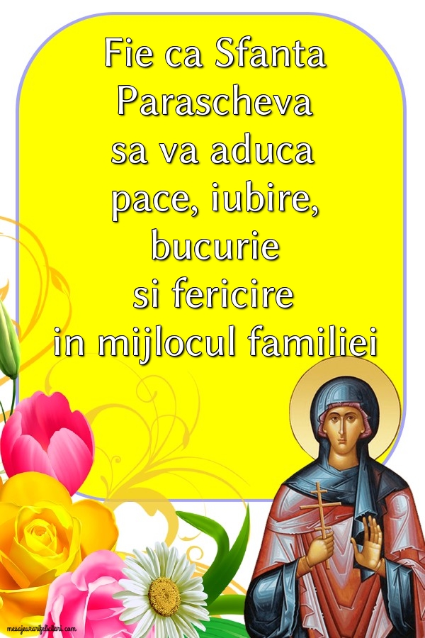 14 octombrie Sfanta Cuvioasa Parascheva de la Iasi