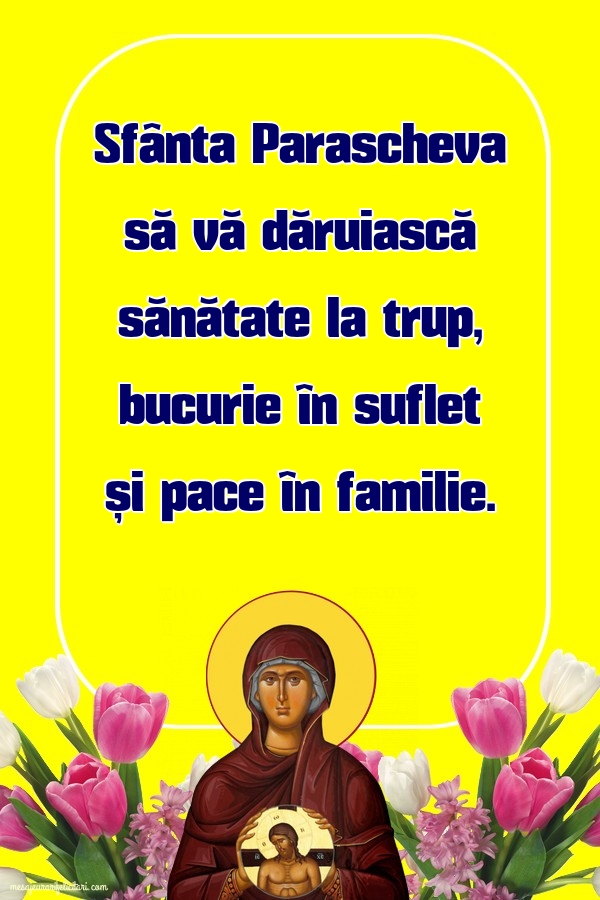 14 octombrie Sfanta Cuvioasa Parascheva de la Iasi