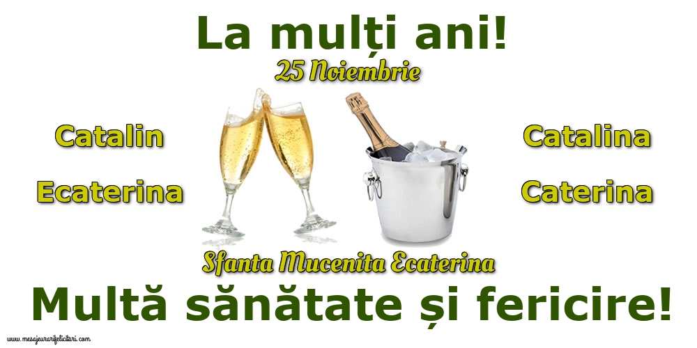 25 Noiembrie - Sfanta Mucenita Ecaterina