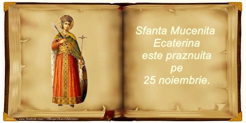 La multi ani de Sfanta Ecaterina!