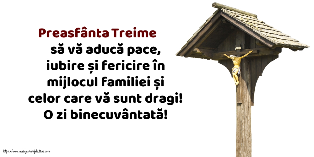 O zi binecuvântată!