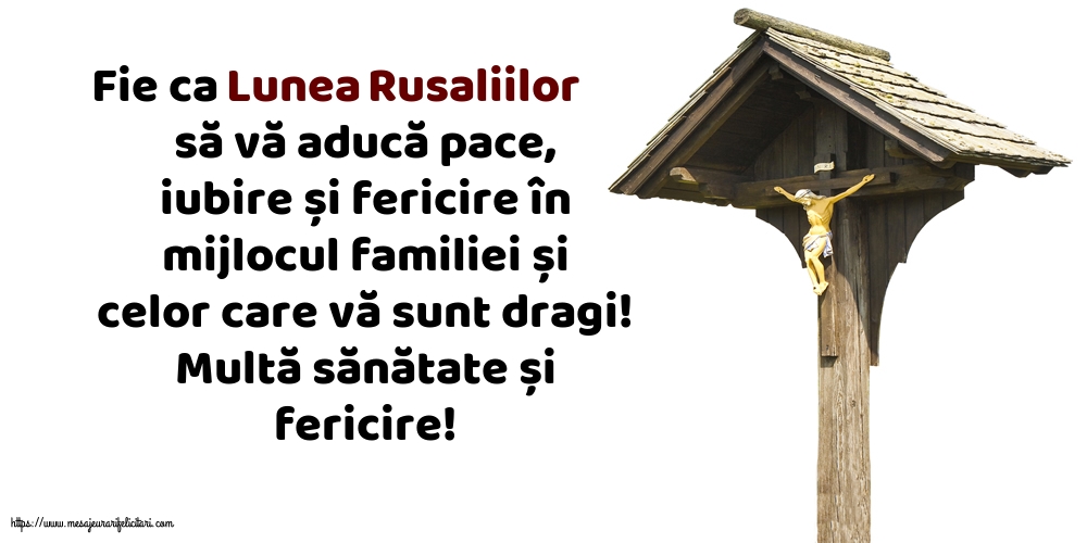 Multă sănătate și fericire!