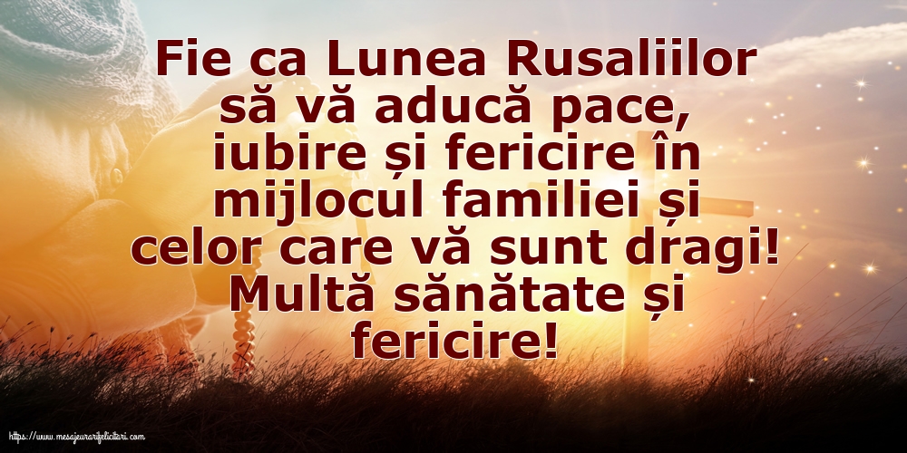Sfânta Treime Multă sănătate și fericire!