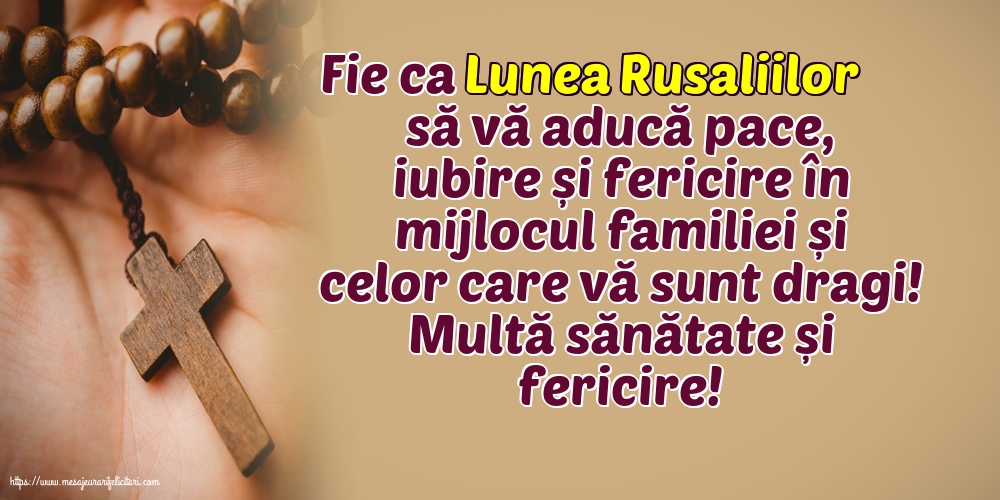 Multă sănătate și fericire!