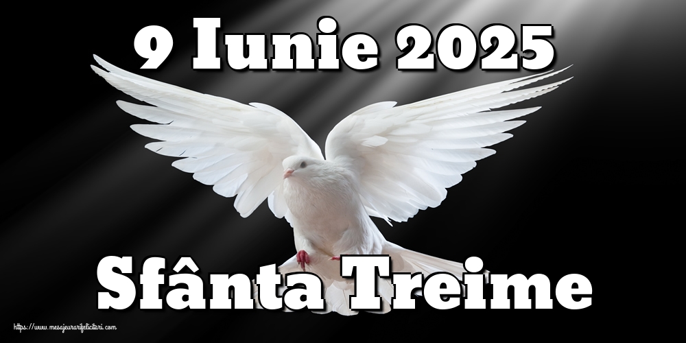 9 Iunie 2025 Sfânta Treime