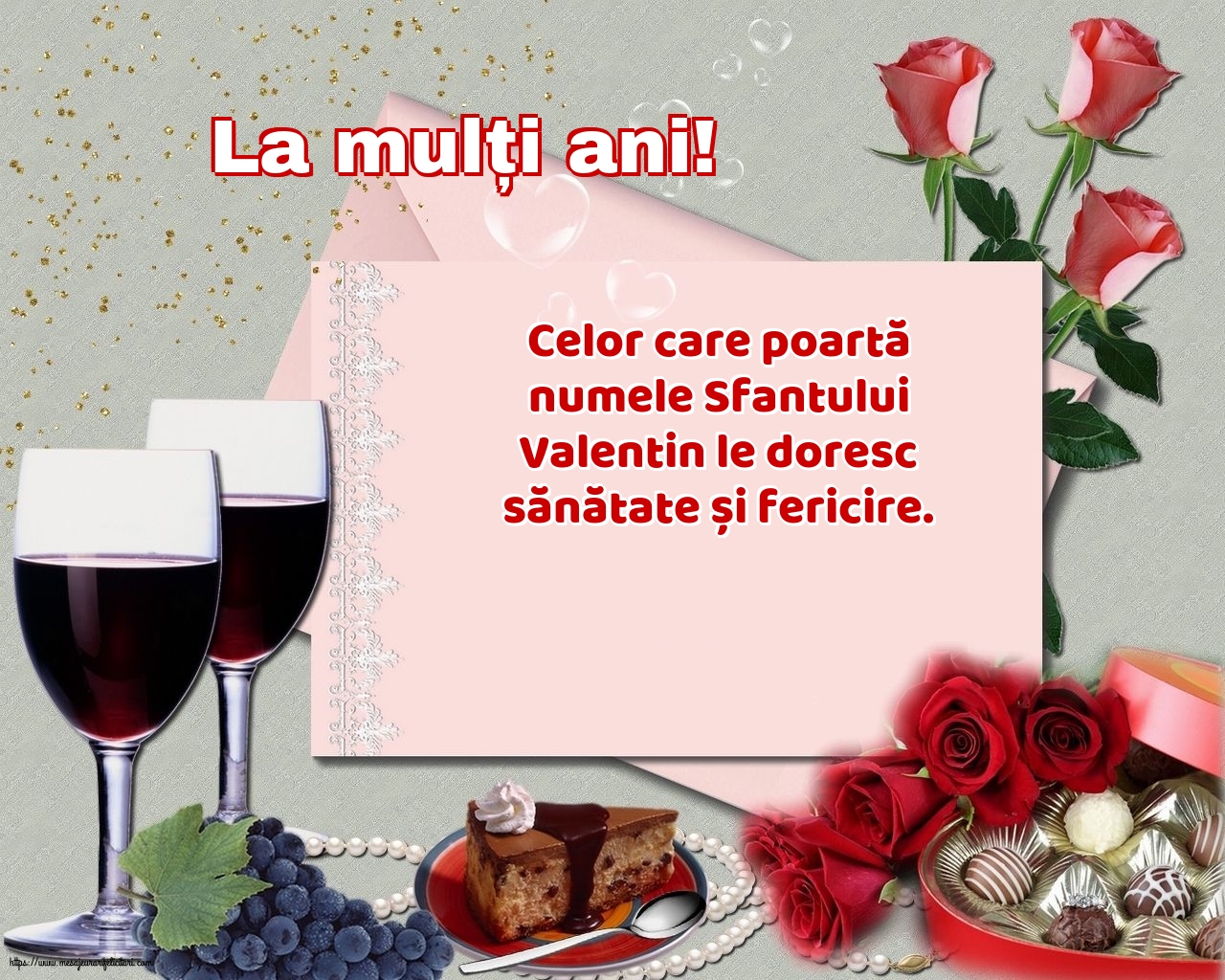 Felicitari de Sfantul Valentin - La mulți ani! - mesajeurarifelicitari.com