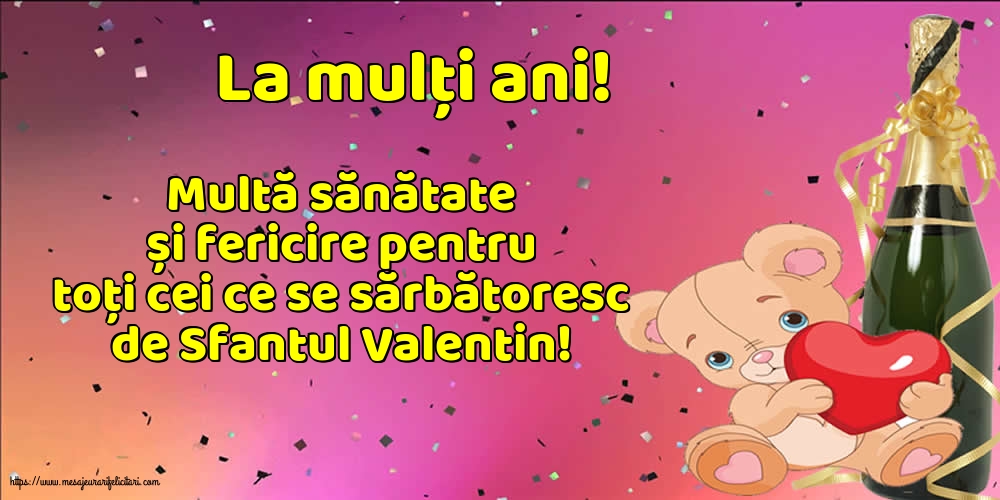 La mulți ani!