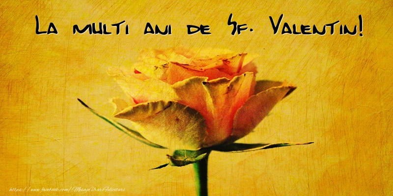 La multi ani de Sf. Valentin!