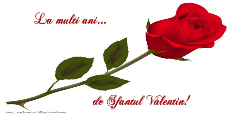 La multi ani... de Sfantul Valentin!