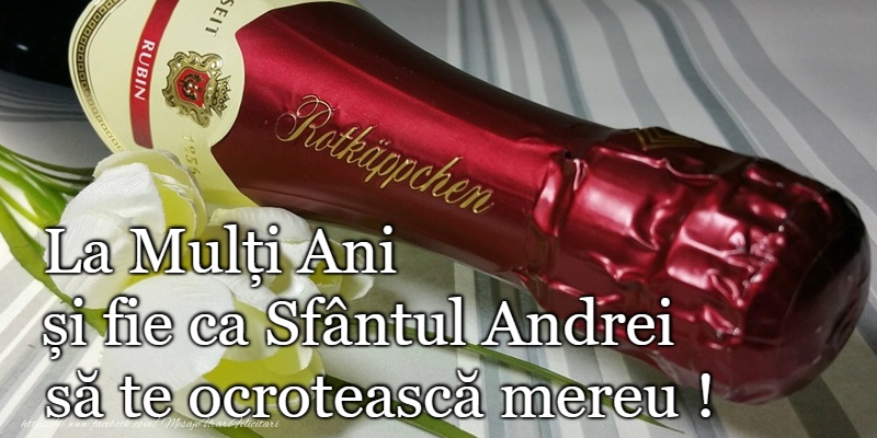 Felicitari de Sfantul Andrei - La multi ani de Sfantul Andrei! - mesajeurarifelicitari.com