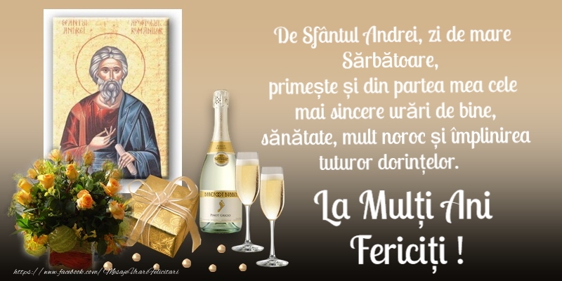 La multi ani de Sfantul Andrei!