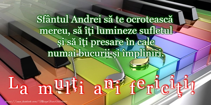 La multi ani de Sfantul Andrei!