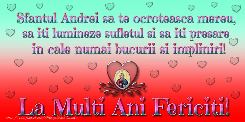 La multi ani de Sfantul Andrei!