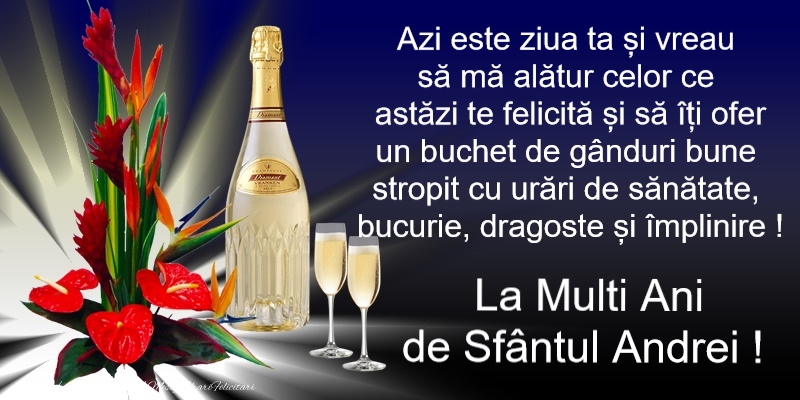 La multi ani de Sfantul Andrei!