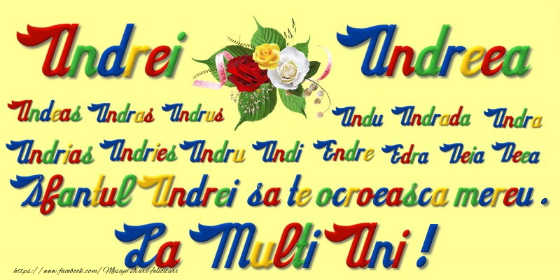 La multi ani de sfantul Andrei!