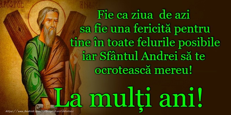 La multi ani de sfantul Andrei!