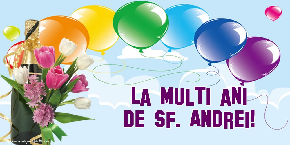 La multi ani de Sf. Andrei!