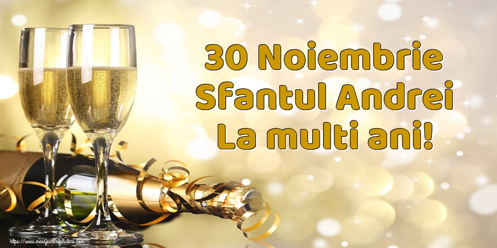 Sfantul Andrei 30 Noiembrie Sfantul Andrei La multi ani!