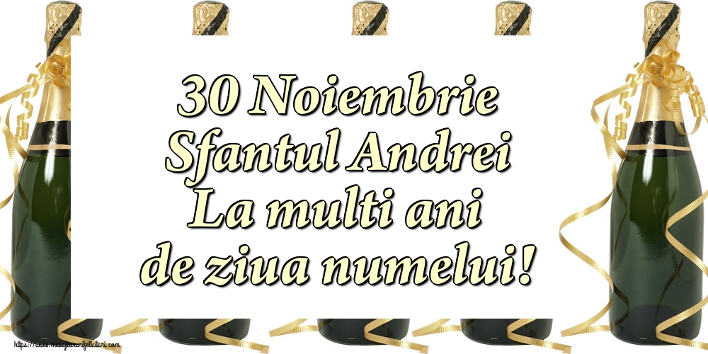 Sfantul Andrei 30 Noiembrie Sfantul Andrei La multi ani de ziua numelui!