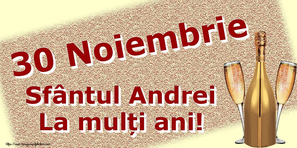 30 Noiembrie Sfântul Andrei La mulți ani!