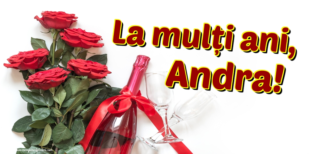 La mulți ani, Andra!