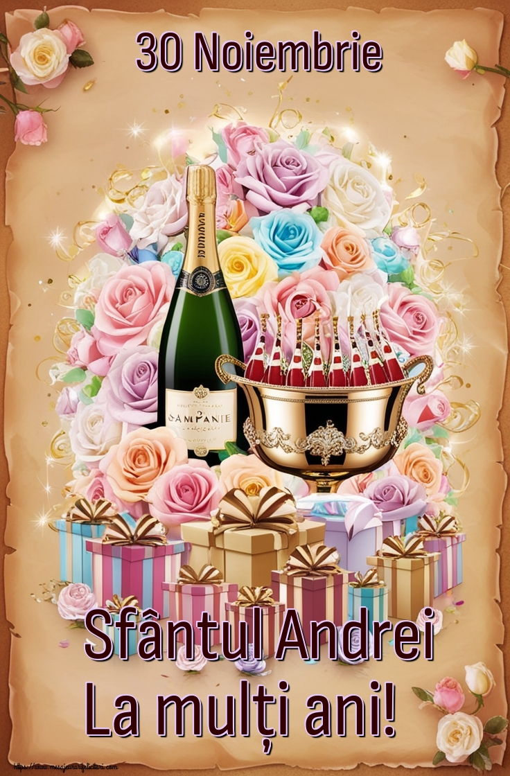 30 Noiembrie Sfântul Andrei La mulți ani!