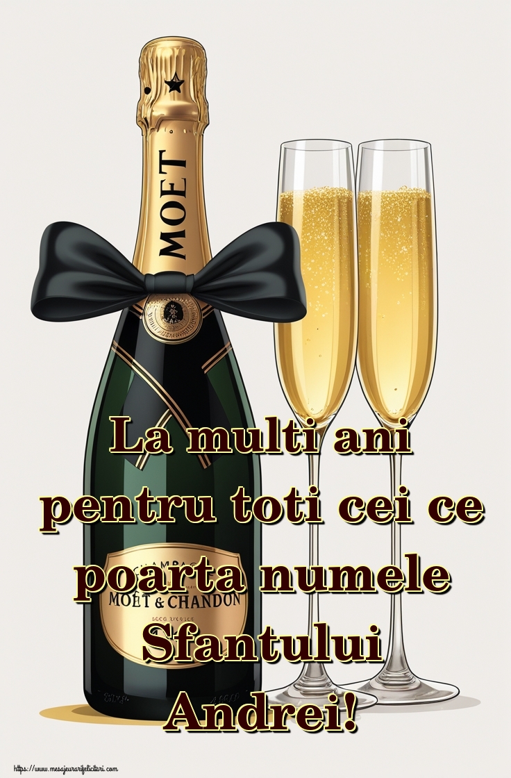 La multi ani pentru toti cei ce poarta numele Sfantului Andrei!